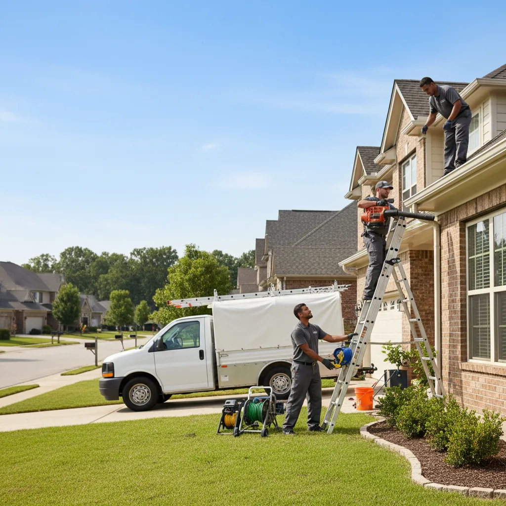 Home Gutter Service in Gibson, GA near me